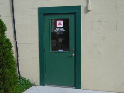 State Farm Insurance, Hours Of Operation Door Lettering