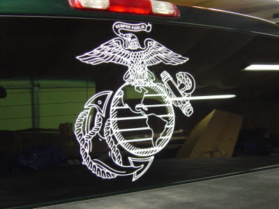 United States Marine Corp Decals, Military Decals, Military Graphics