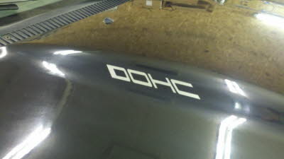 Personalized DOHC Decals