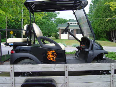 Chesaning Indians Golf Cart Decals, Custom Golf Carts, Customized Golf Carts, Golf Cart Parts, Golf Cart Wraps